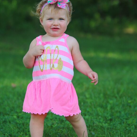 1st Birthday Spring Dress - Picture 5 of 7